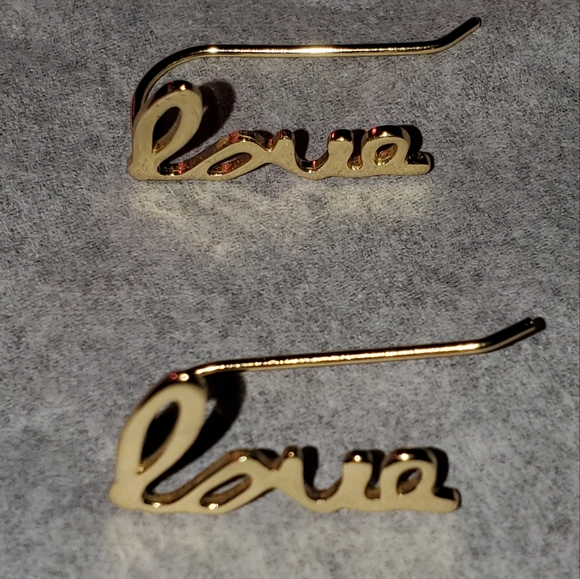 PRIMAVERA ITALY LOVE Hook Earrings 24K Gold over Sterling Silver Gift For Her - Picture 7 of 7